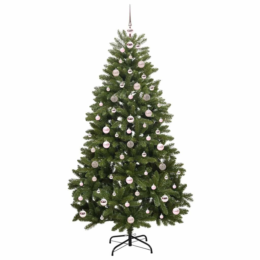 Vidaxl - Sapin de Noël artificiel avec 300 LED Vert 180 cm PVC et métal vidaXL 3395687 - Image 5