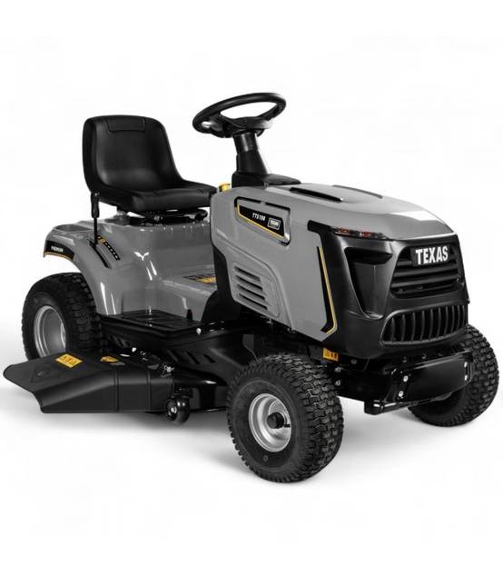 Tracteur tondeuse thermique 108 cm mulching, boîte manuelle 5 vitesses - TEXAS TTS108 Premium - Image 1
