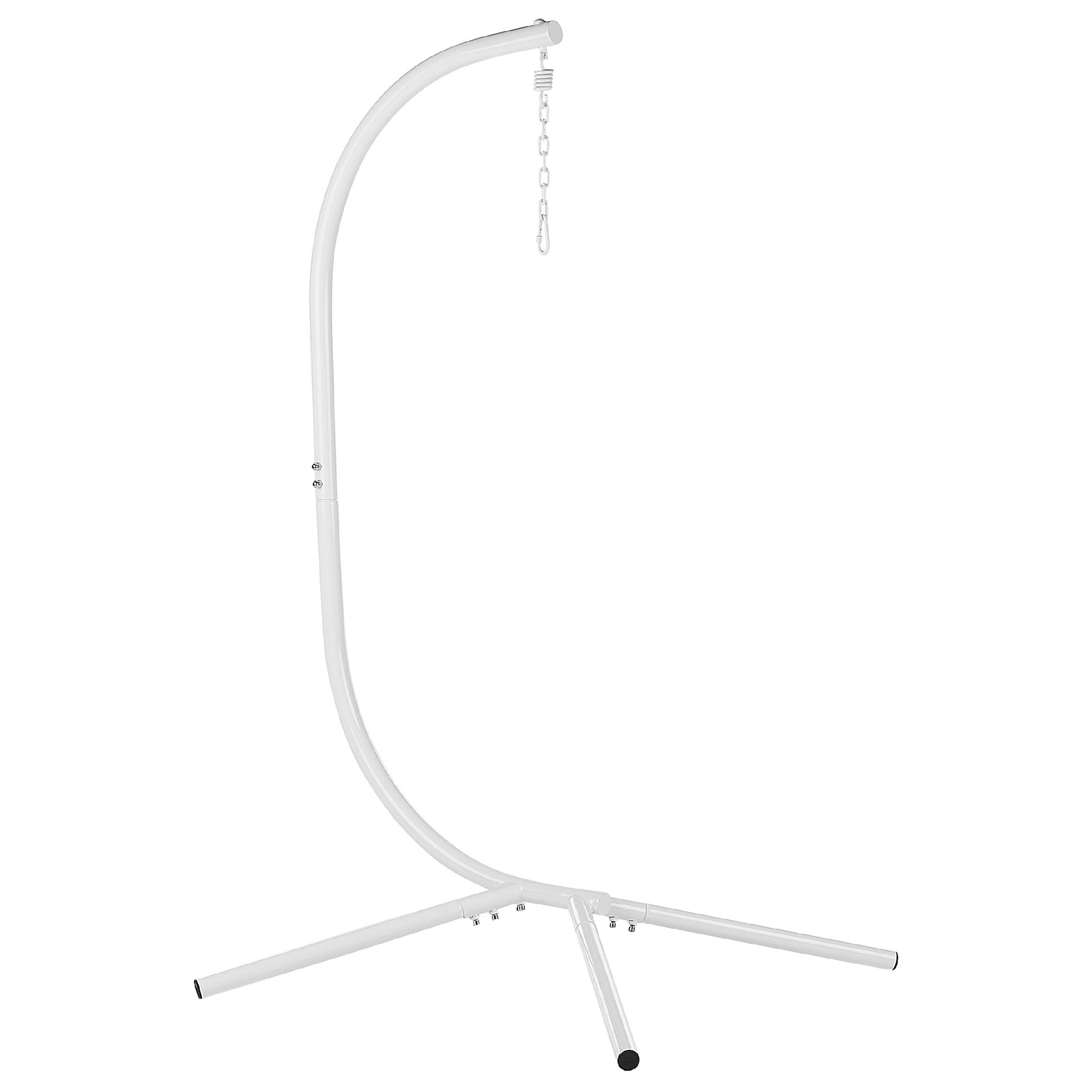 Beliani - Chaise porte-à-faux Tissu Blanc ADRIA - Beliani - Image 7