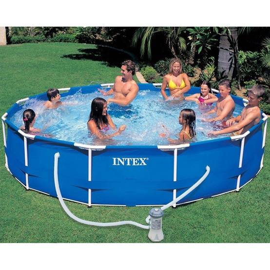 Piscine tubulaire Metal Frame ronde 3,66 x 0,76 m Intex - Image 5