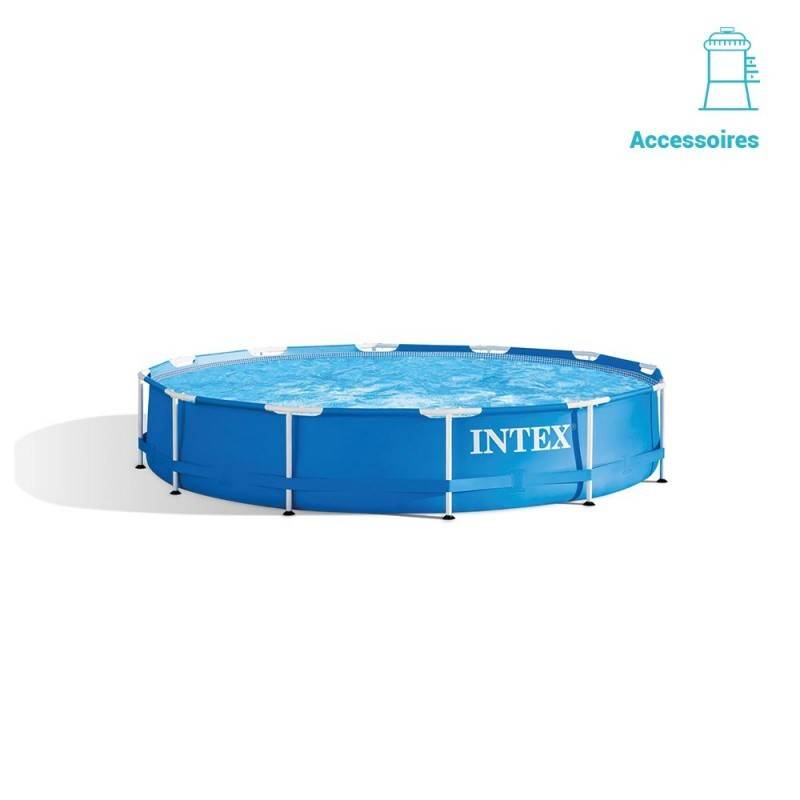Piscine tubulaire Metal Frame ronde 3,66 x 0,76 m Intex - Image 7