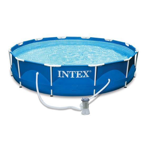 Piscine tubulaire Metal Frame ronde 3,66 x 0,76 m Intex - Image 4