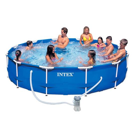 Piscine tubulaire Metal Frame ronde 3,66 x 0,76 m Intex - Image 3