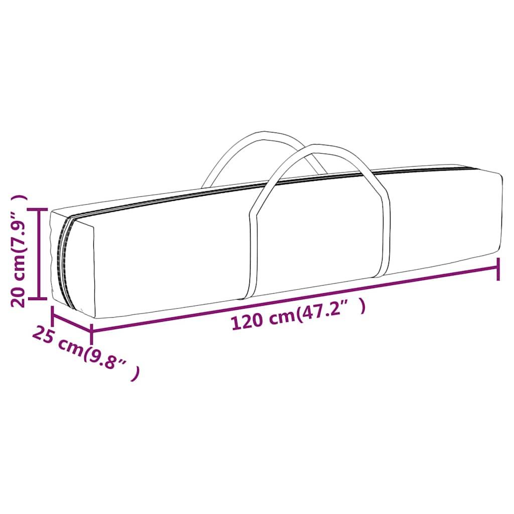 ComfortXL - Tente de Réception Pliante Acier avec Parois Latérales Imperméable pour Fête Anthracite 3x6 m – ComfortXL Outdoor Living - Image 10