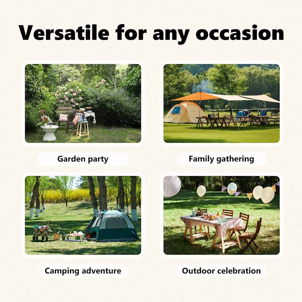 ComfortXL - Tente de Réception Pliante Acier avec Parois Latérales Imperméable pour Fête Anthracite 3x6 m – ComfortXL Outdoor Living - Image 5