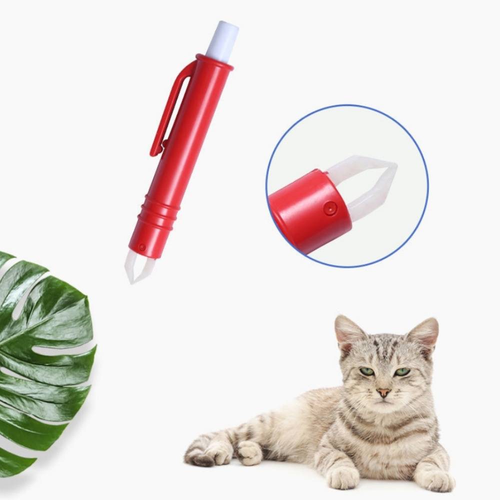 IntiMeg - parasites pour animaux Pince à puces et pennes anti Rouge IntiMeg - Image 1