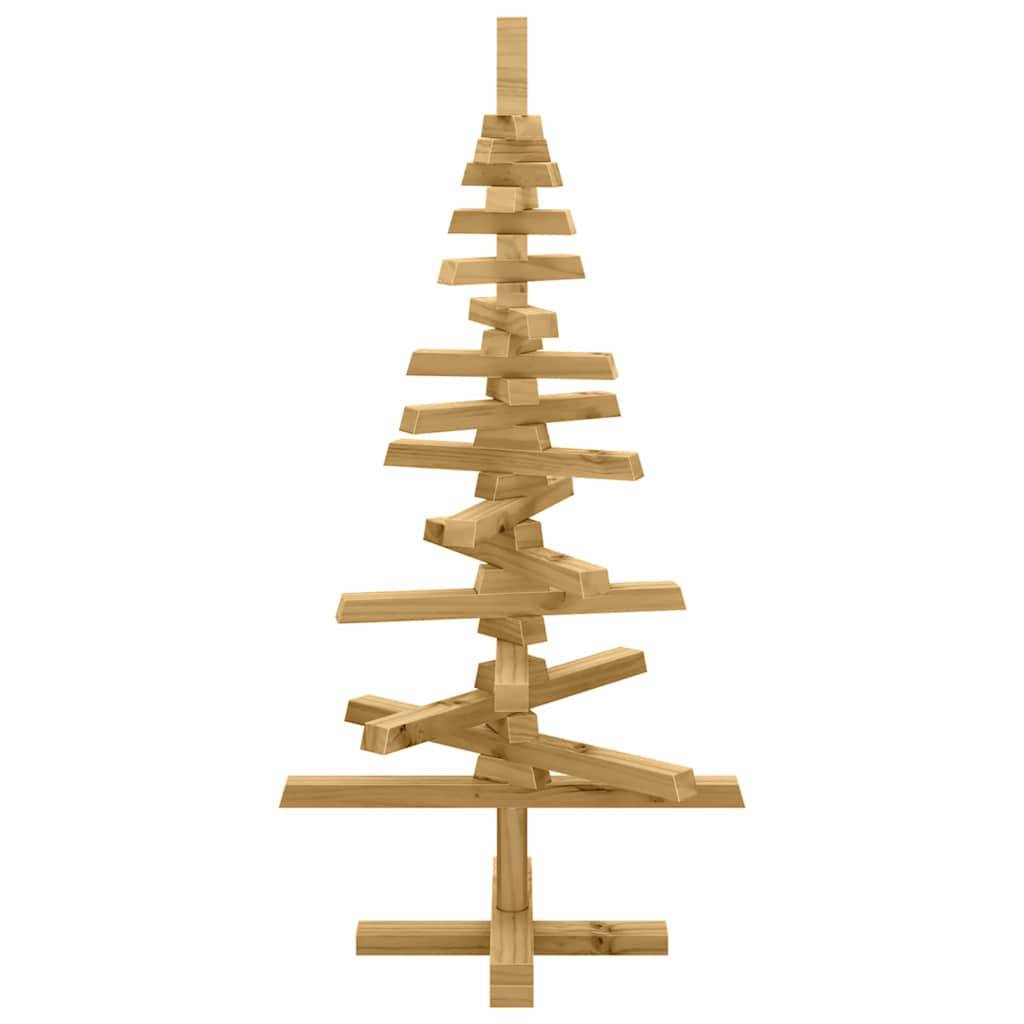 ComfortXL - Sapin de Noël en bois de pin massif à décorer branches ajustables Marron 90 cm – ComfortXL Outdoor Living - Image 6