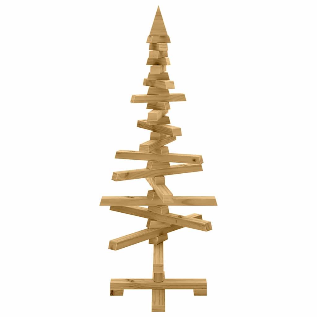 ComfortXL - Sapin de Noël en bois de pin massif à décorer branches ajustables Marron 90 cm – ComfortXL Outdoor Living - Image 7