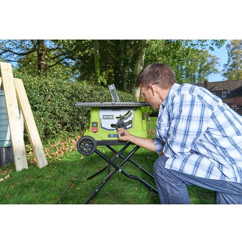 Scie sur table 1800 W avec roulettes RYOBI RTS1800EF-G Ryobi - Image 5