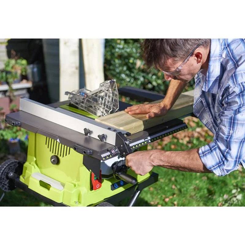Scie sur table 1800 W avec roulettes RYOBI RTS1800EF-G Ryobi - Image 4