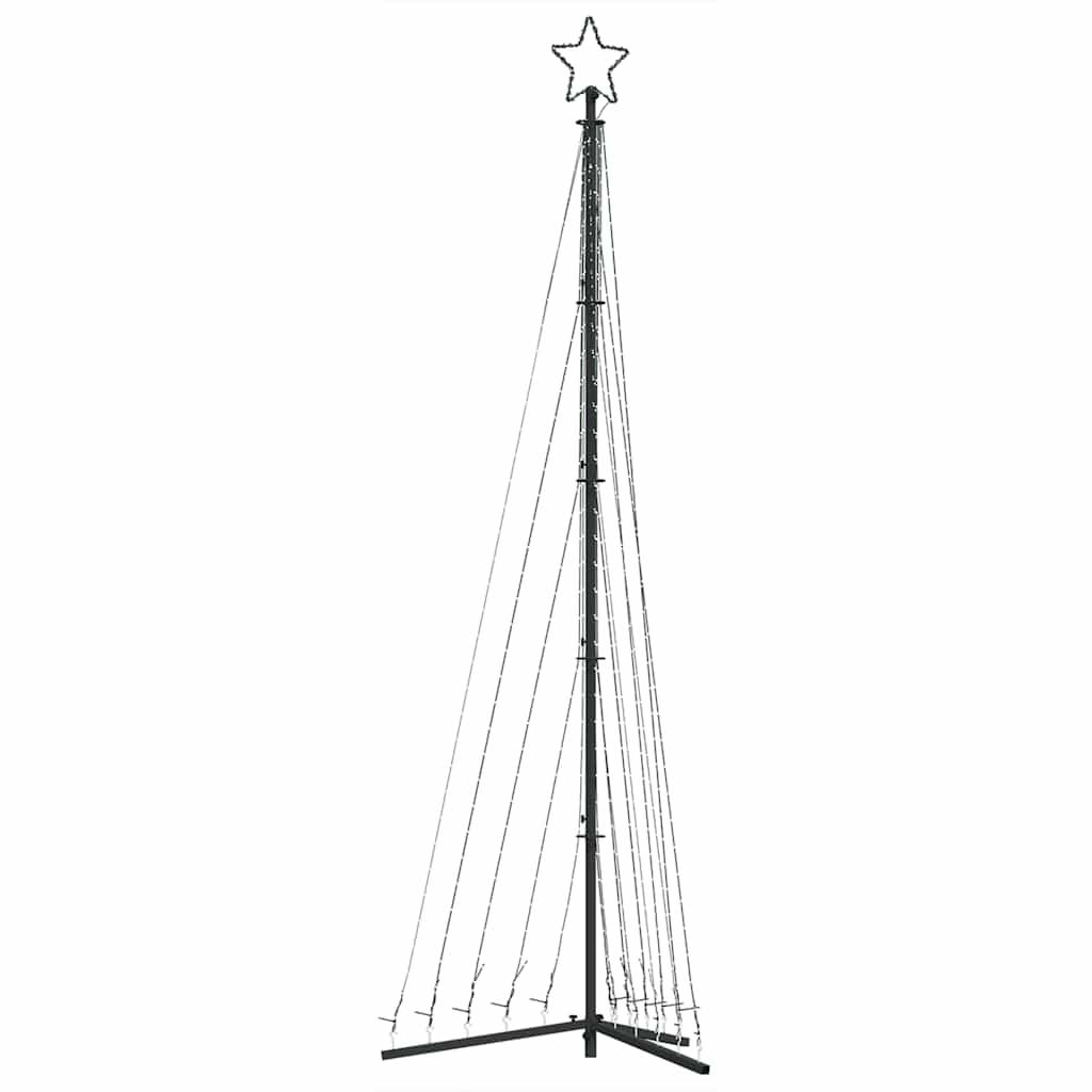Vidaxl - Sapin de Noël à LED 495 LED blanc froid 300,5 cm vidaXL 4016437 - Image 8