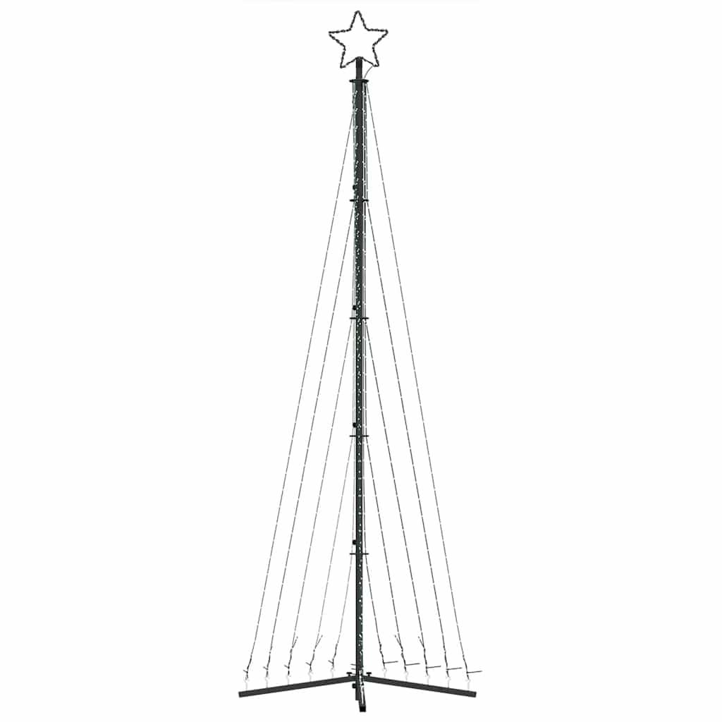 Vidaxl - Sapin de Noël à LED 495 LED blanc froid 300,5 cm vidaXL 4016437 - Image 9