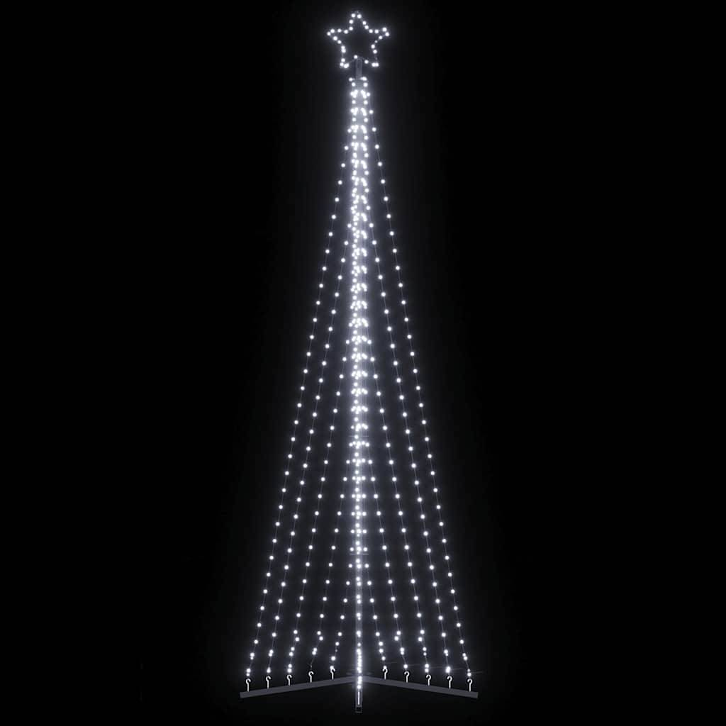 Vidaxl - Sapin de Noël à LED 495 LED blanc froid 300,5 cm vidaXL 4016437 - Image 1