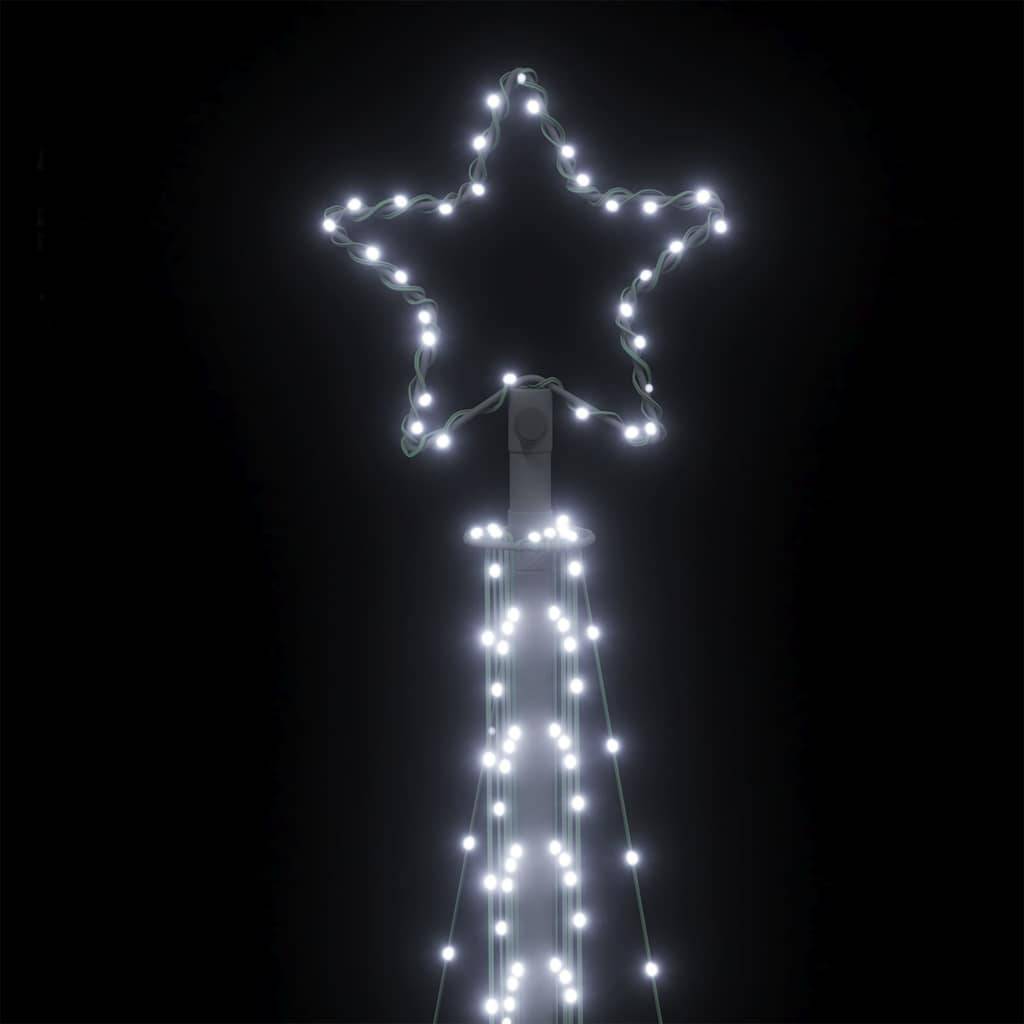 Vidaxl - Sapin de Noël à LED 495 LED blanc froid 300,5 cm vidaXL 4016437 - Image 7