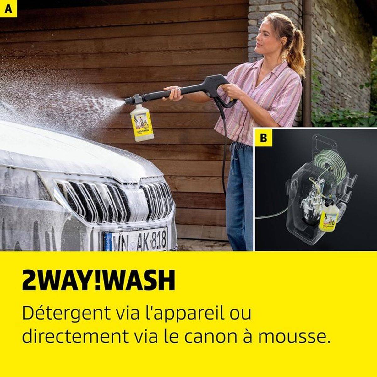 Kärcher - Nettoyeur haute pression KARCHER K 4 Comfort Premium Home - 420 L/h - 1800 W - 130 bar - Image 8