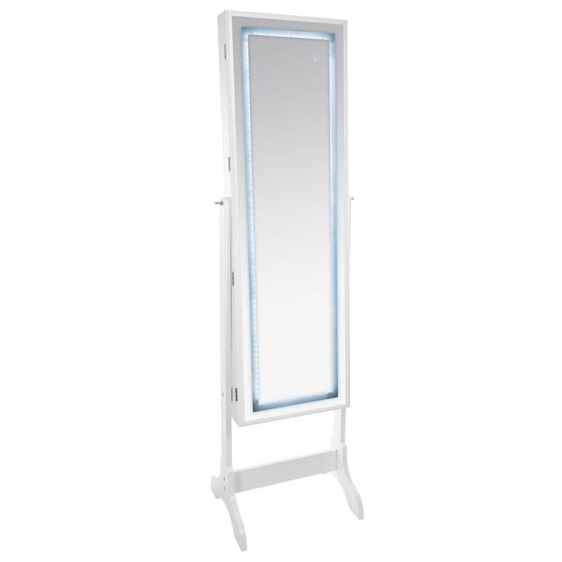 Psyché miroir/armoire bijoux LEDs Atmosphera - Image 1