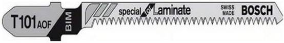 Bosch - 3 x lame de scie sauteuse T 101 AOF special for laminate - BOSCH - 2608636432 - Image 2