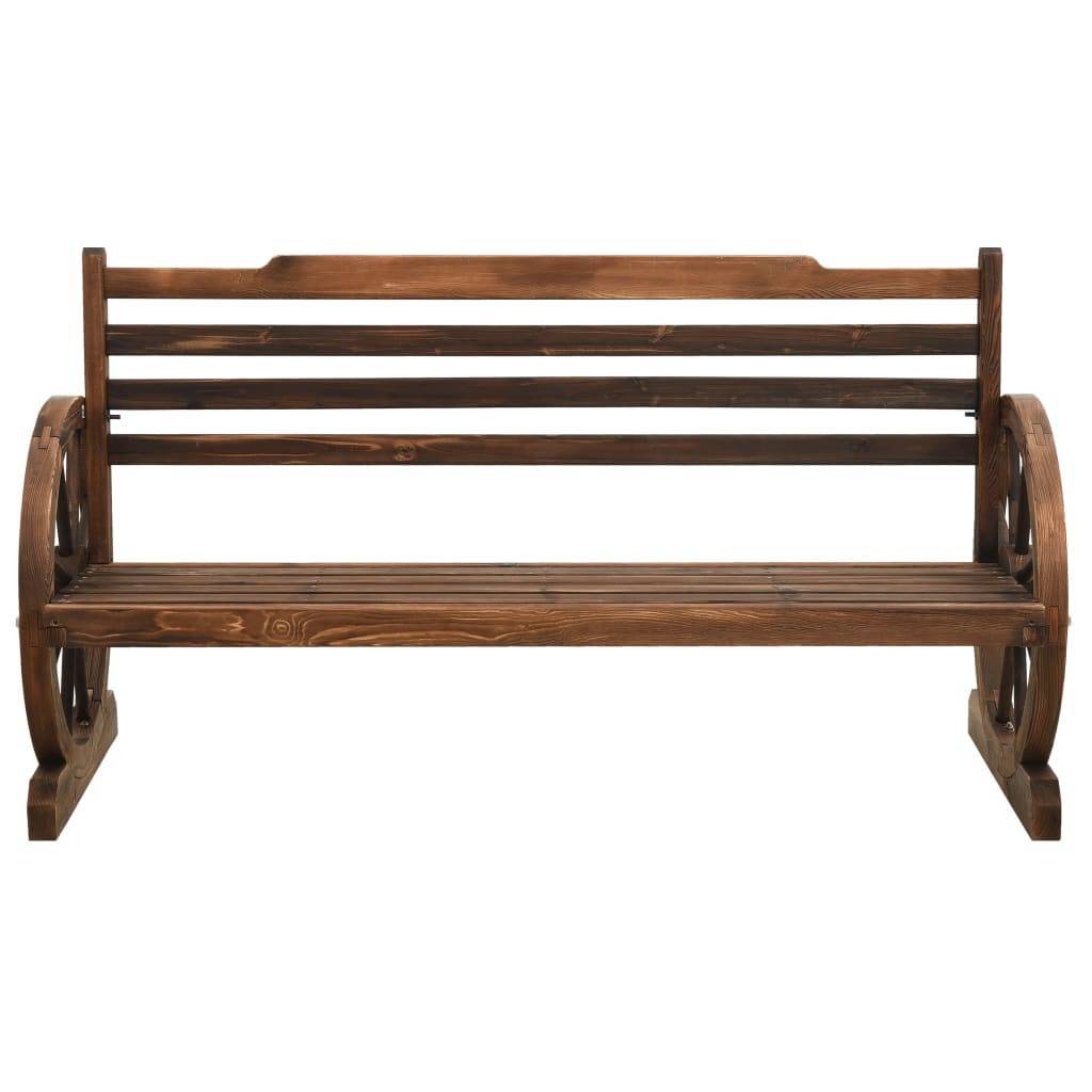 Maison Chic - Banc de jardin - Banc d'extérieur - Banquette 142 cm Bois de sapin massif - Image 1