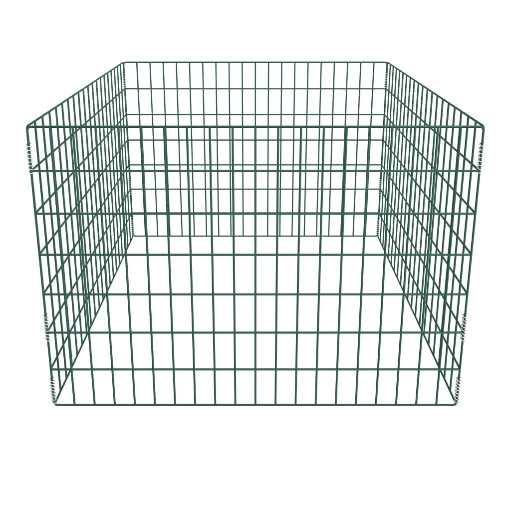 ComfortXL - Bac à compost carré en acier laqué 700L pour déchets de jardin Vert – ComfortXL Outdoor Living - Image 2