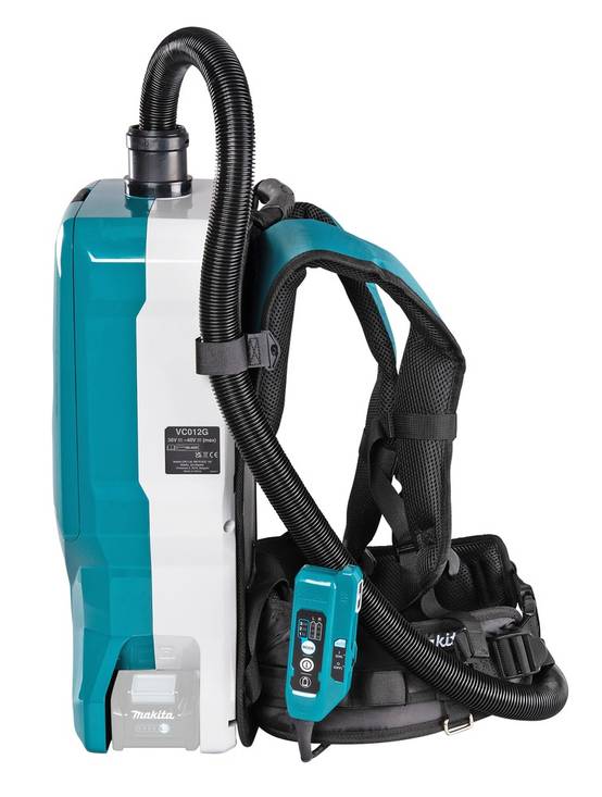 Aspirateur dorsal - Nettoyage - XGT 40V, volume 6 L avec AWS (Chantier), sans batterie ni chargeur - MAKITA - VC012GZ01 - Image 2