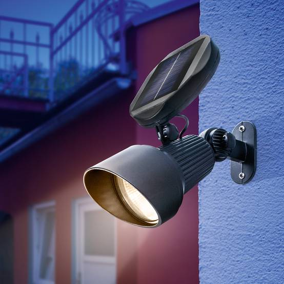 esotec Solarspot SPOTLIGHT blanc chaud 2800K AKKU IP44 résistant aux intempéries outdoor 102136 - Image 4