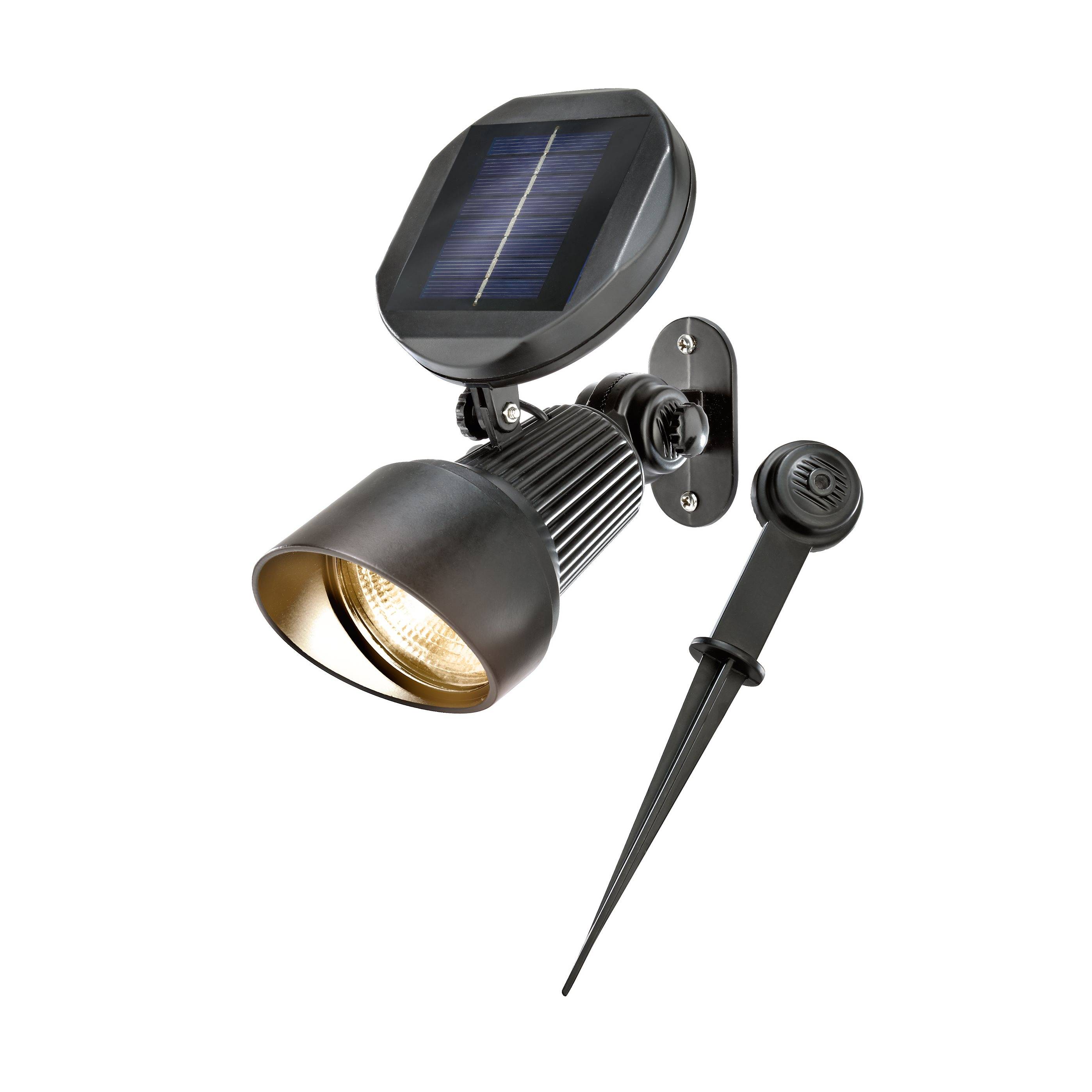 esotec Solarspot SPOTLIGHT blanc chaud 2800K AKKU IP44 résistant aux intempéries outdoor 102136 - Image 2