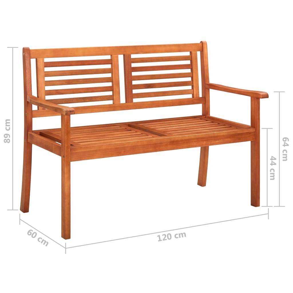 Banc de jardin Bleu 60 X 120 cm - Prolenta Premium - Image 10