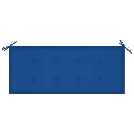 Banc de jardin Bleu 60 X 120 cm - Prolenta Premium - Image 7