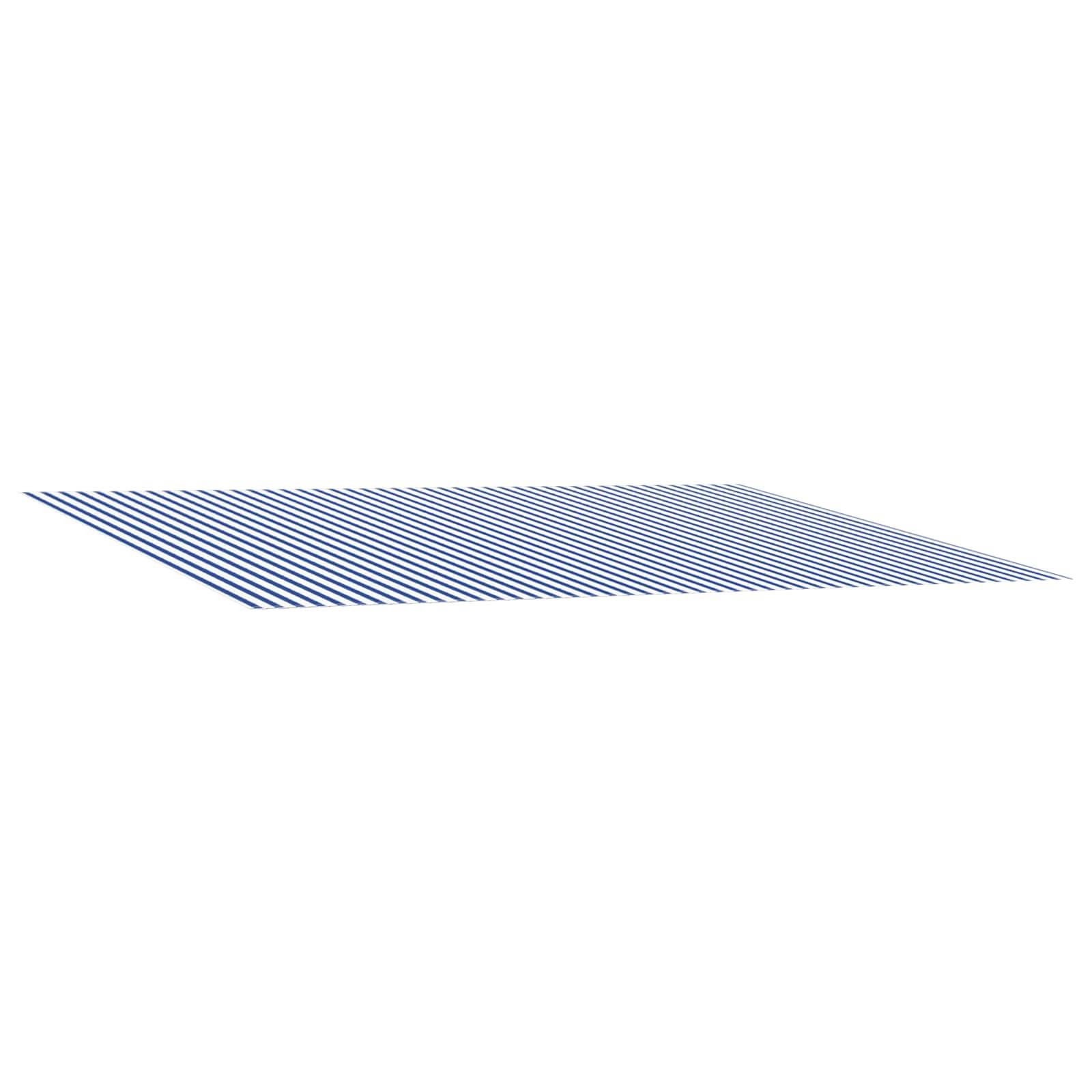 PANGIVO - Toile de rechange pour auvent polyester bleu et blanc 450 x 350 cm - PANGIVO - Image 2