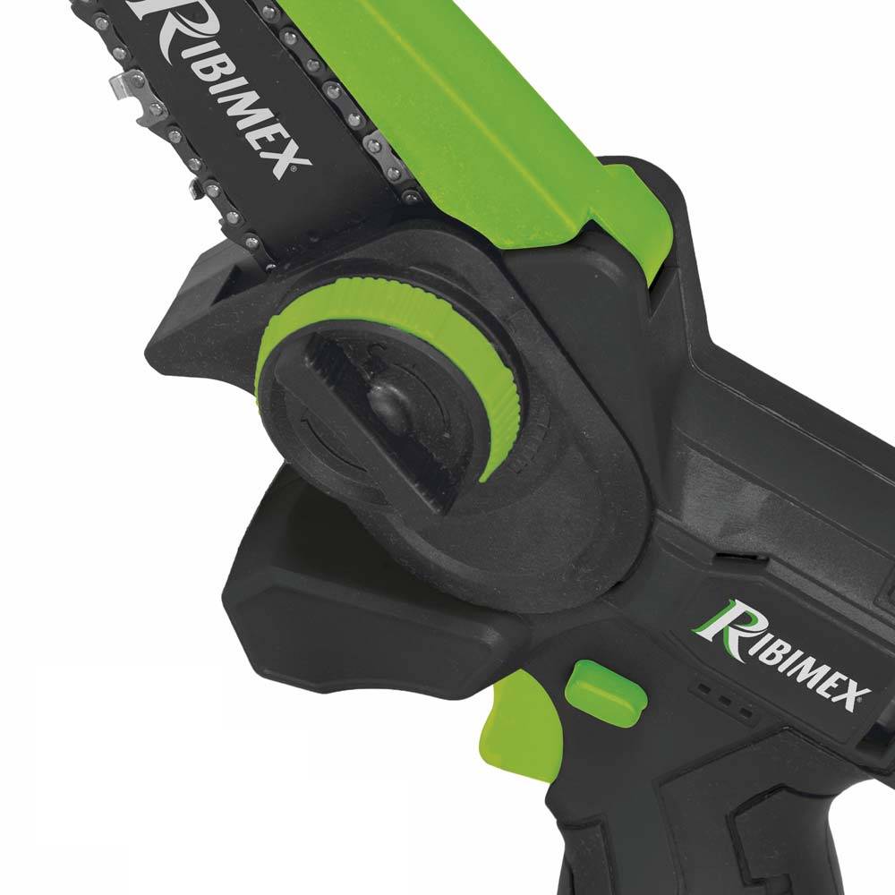 Ribimex - Élagueuse à batterie 12v avec chargeur diam. branche 70mm guide 112mm - Image 3