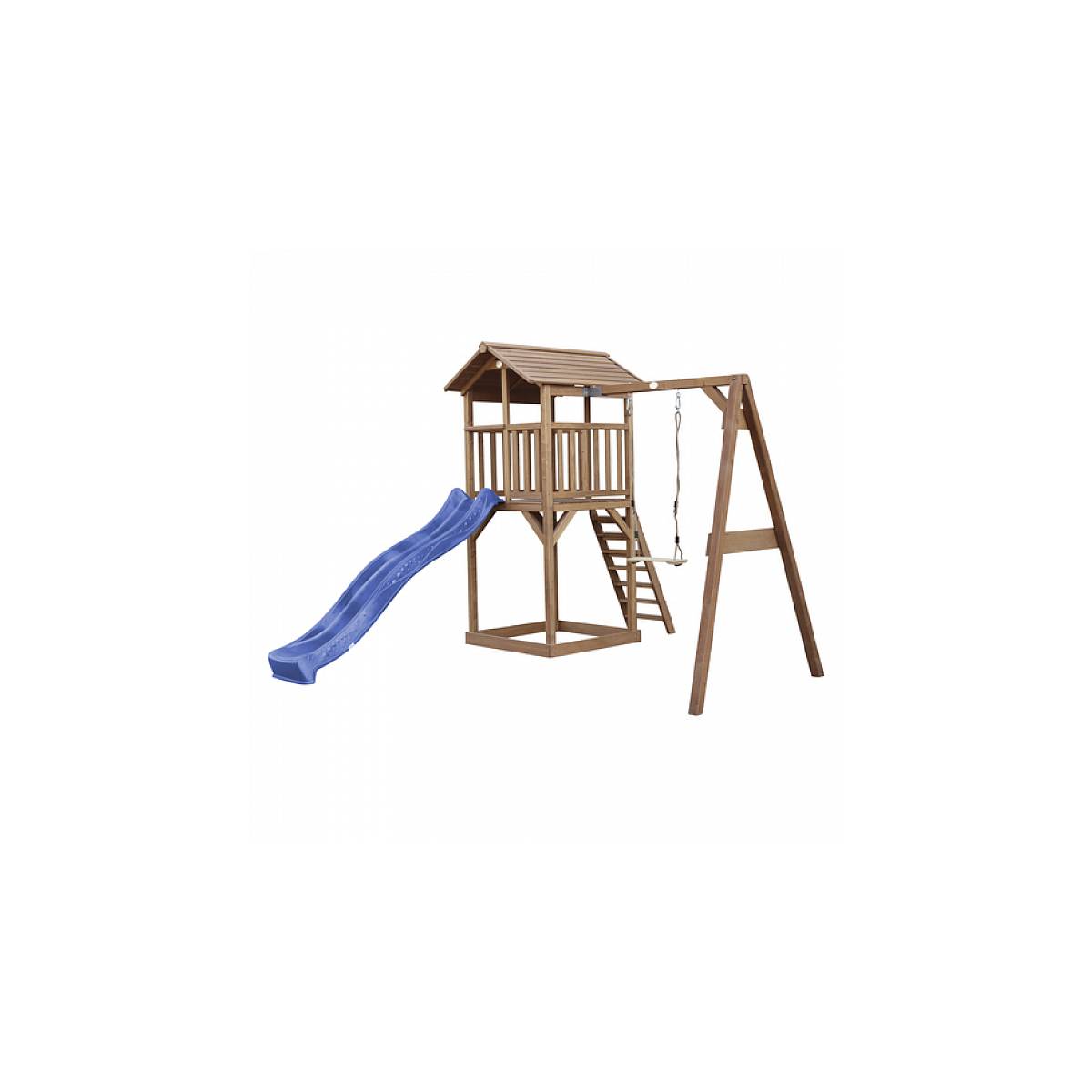 Tour de Jeu AXI Beach Tower avec Balançoire et Toboggan Bleu - Image 2