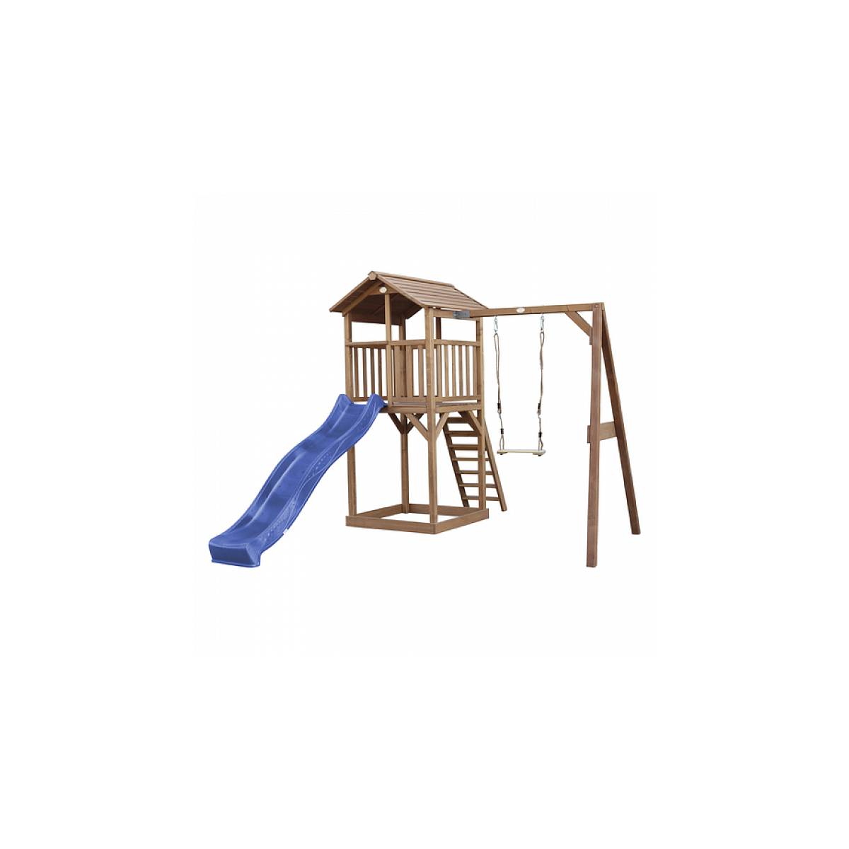 Tour de Jeu AXI Beach Tower avec Balançoire et Toboggan Bleu - Image 1