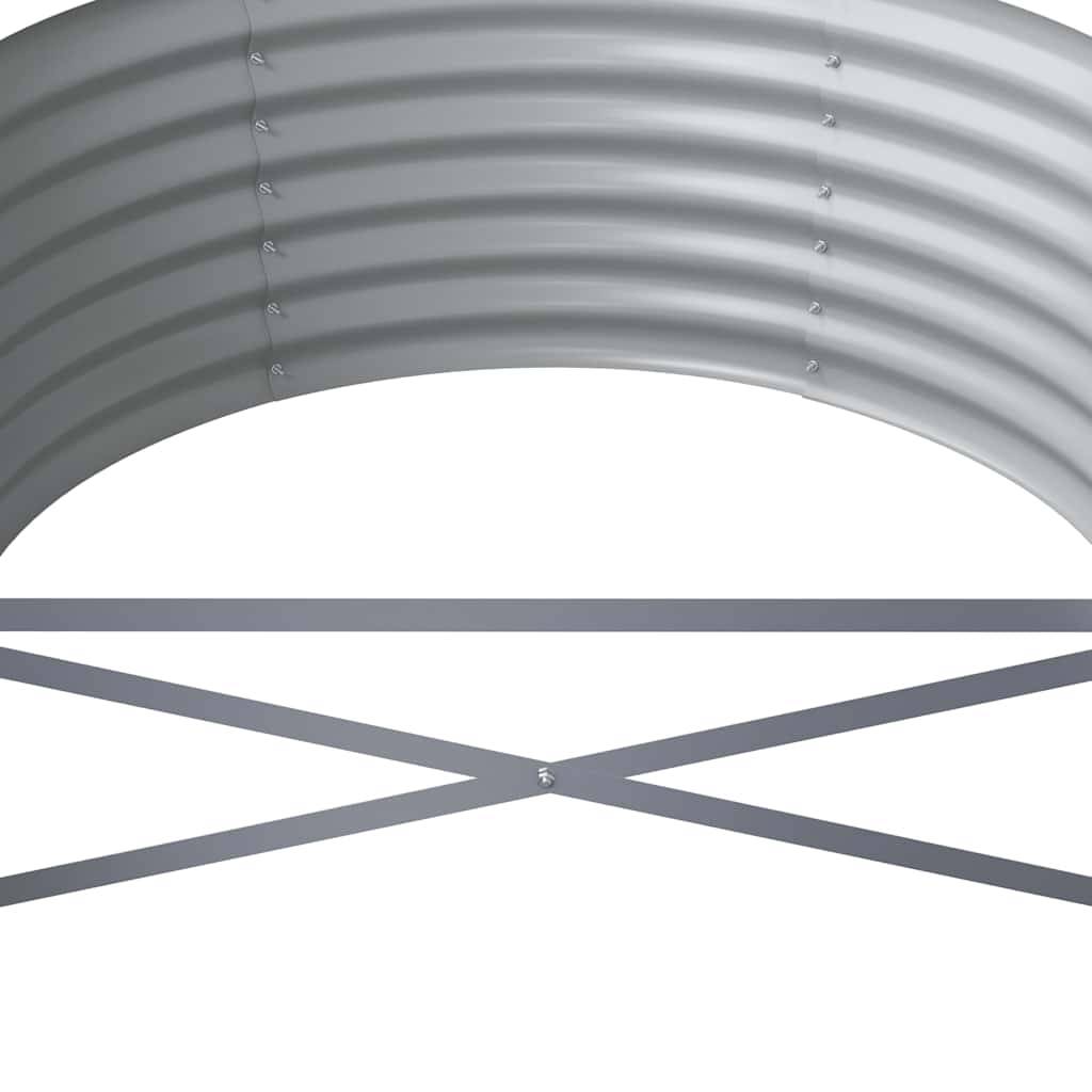 Jardinière potager surélevée acier galvanisé jardin Anthracite 296x80x36 cm – ComfortXL Outdoor Living - Image 5