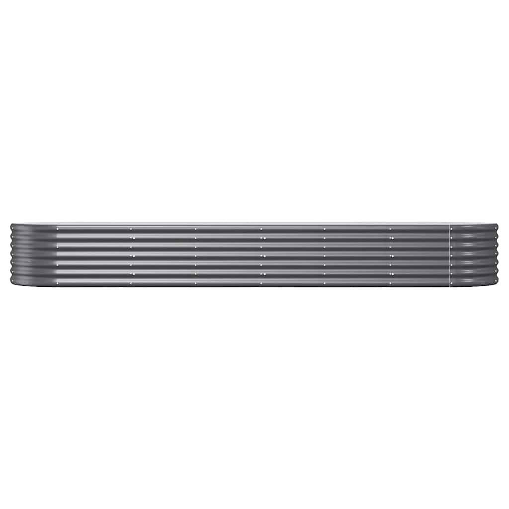 Jardinière potager surélevée acier galvanisé jardin Anthracite 296x80x36 cm – ComfortXL Outdoor Living - Image 3