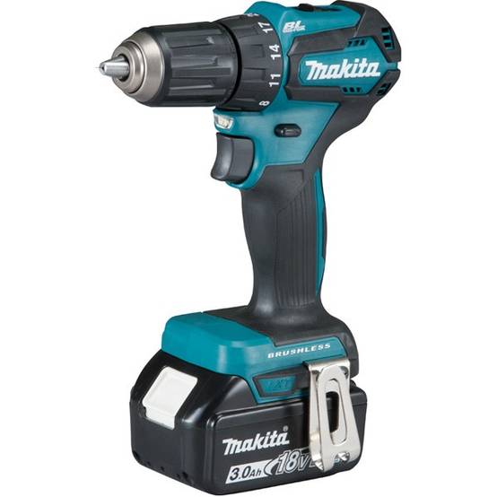 Perceuse visseuse MAKITA 18V Li-ion 3Ah - Ø13mm - 410W - 2 batteries + 1 chargeur + 1 malette transport - DDF483RFJ - Image 5