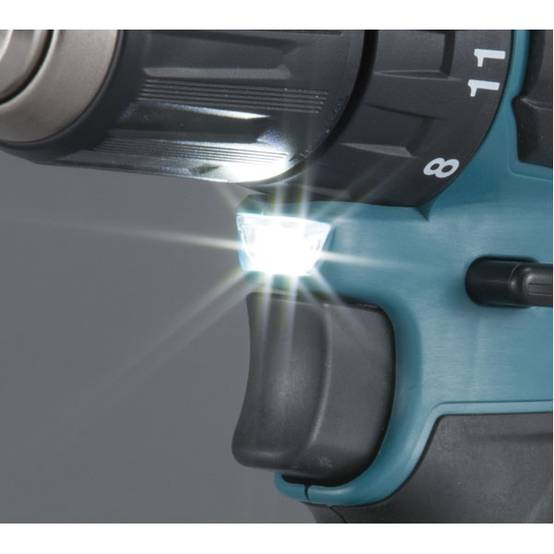 Perceuse visseuse MAKITA 18V Li-ion 3Ah - Ø13mm - 410W - 2 batteries + 1 chargeur + 1 malette transport - DDF483RFJ - Image 2