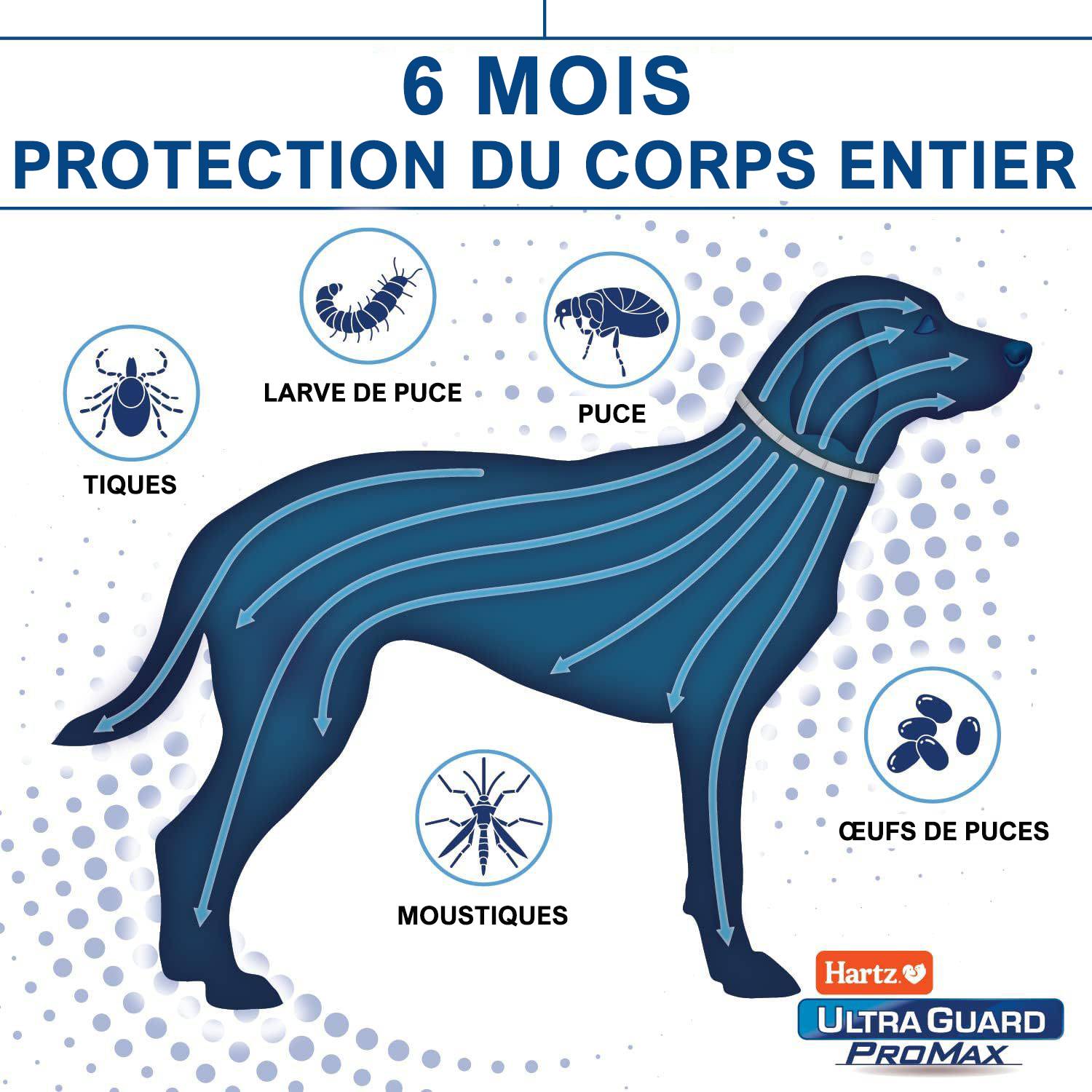 Collier anti-puces et tiques pour chien - Image 2