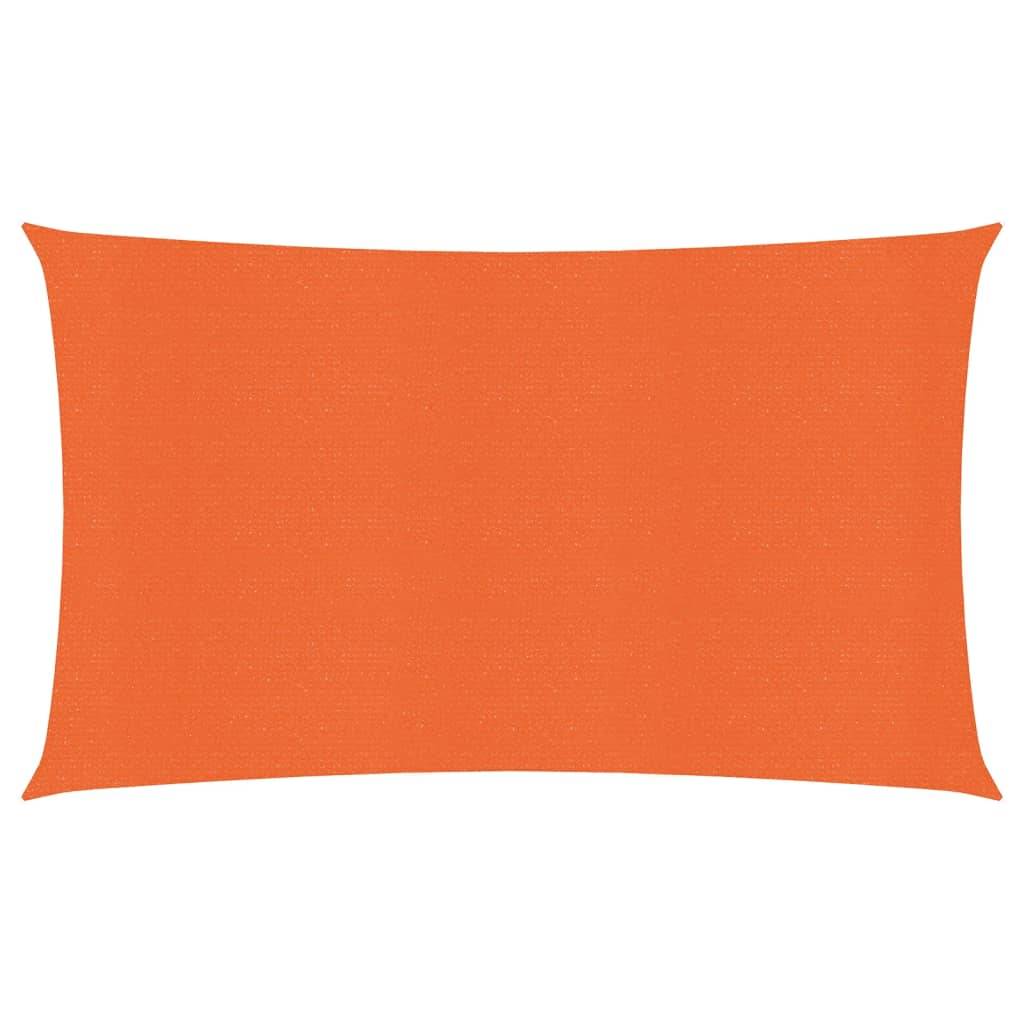 Helloshop26 - Voile toile d'ombrage parasol 160 g/m² PEHD 2 x 5 m orange - Image 1
