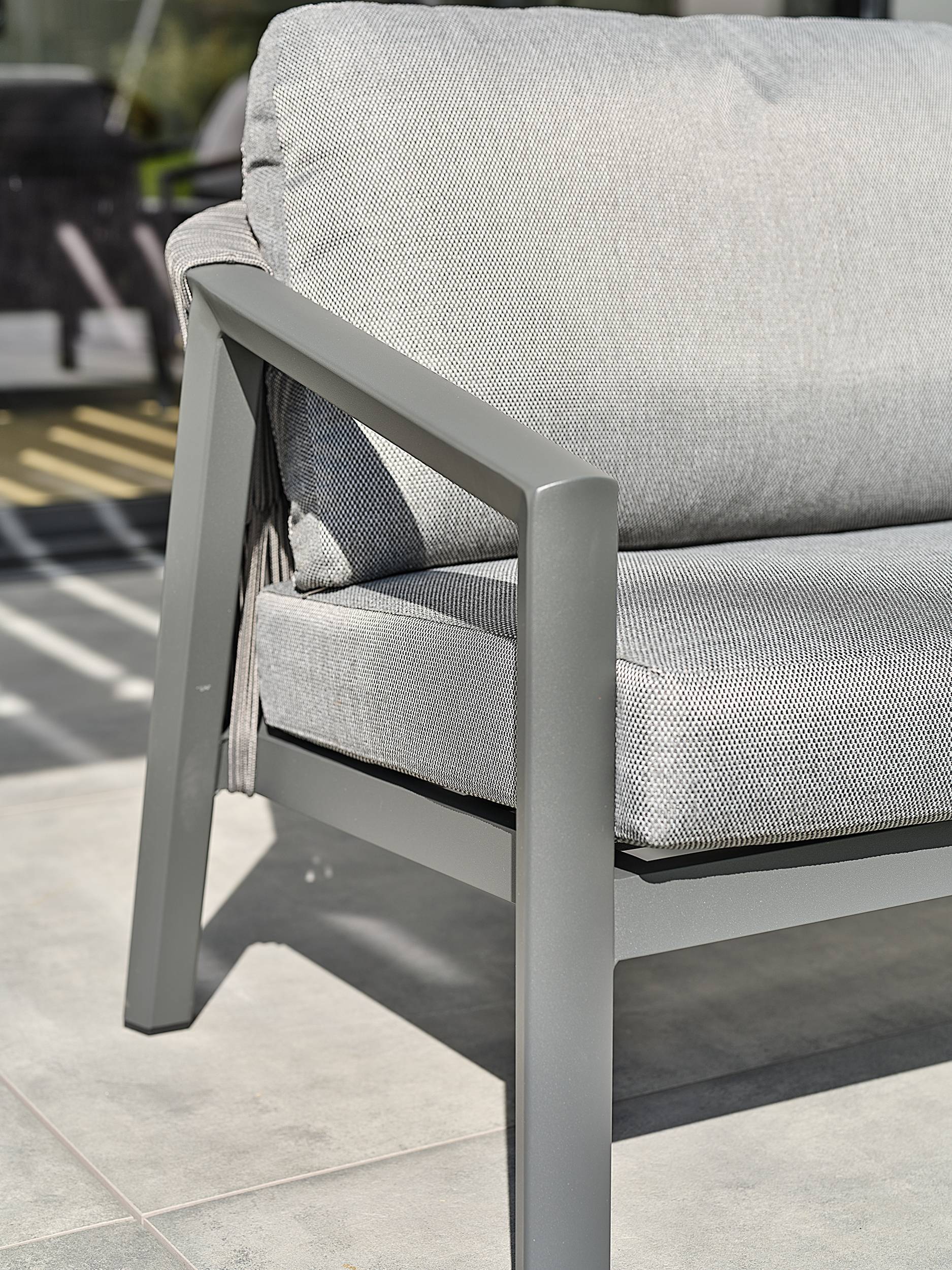 REMARQUABLE - Salon bas de jardin KELIA - GRIS ANTHRACITE - REMARQUABLE - Image 3