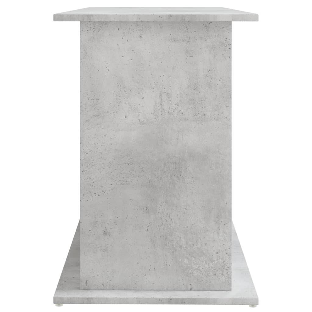 Grand Support Aquarium Bois d'ingénierie Style Industriel Gris Béton 121 cm - ComfortXL Outdoor Living - Image 7