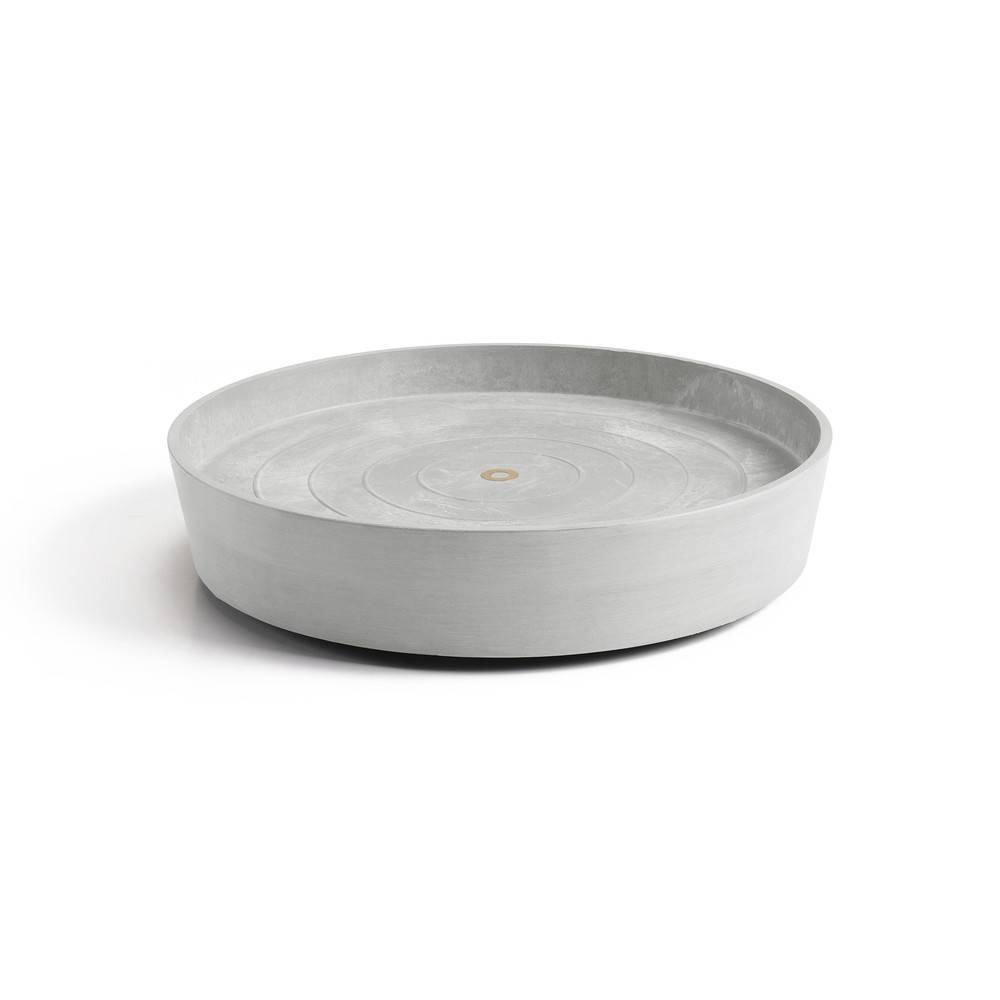 Ecopots - Support à roulettes Wheels 50 Blanc Gris - Ø 41,6 x H. 9 cm ECOPOTS - Image 1