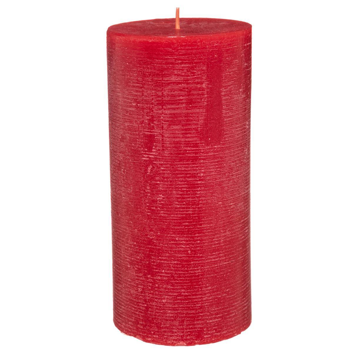 Atmosphera - Bougie rustique rouge 445g - Atmosphera Créateur d'intérieur - Image 3