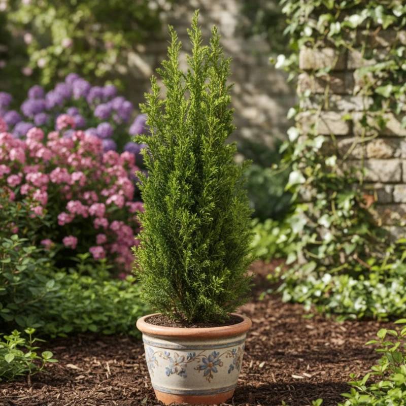 Genévrier commun Hibernica, Juniperus - Pot de 1,5L - 10/20 cm - Image 4