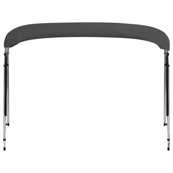 Store banne | Auvent bimini à 4 arceaux Anthracite 243x(230-244)x137 cm Maison Chic - Image 6