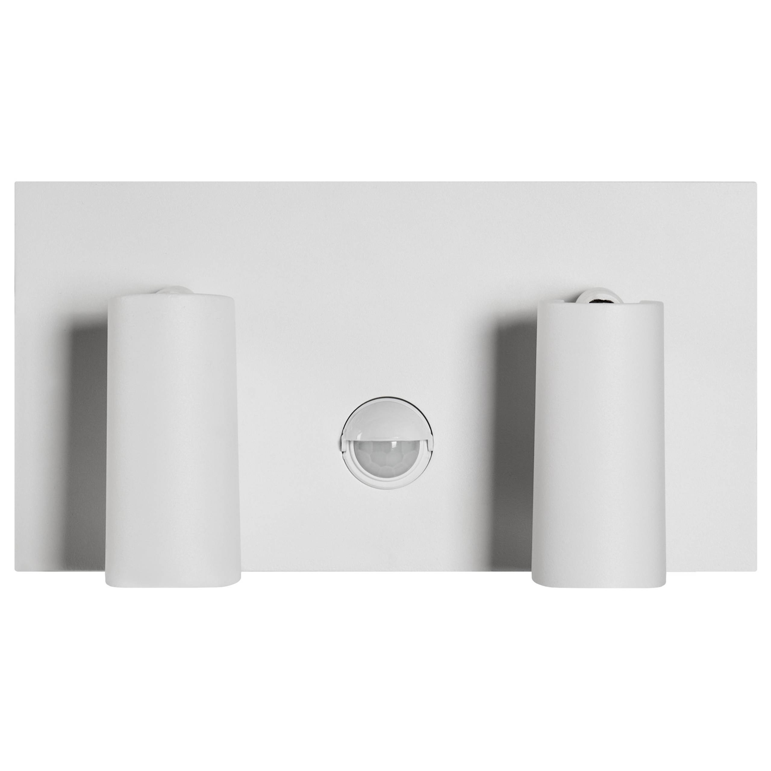 Beliani - Lampe murale pour l'extérieur Aluminium Blanc CASSLEY - 23x9x12- Beliani - Image 6