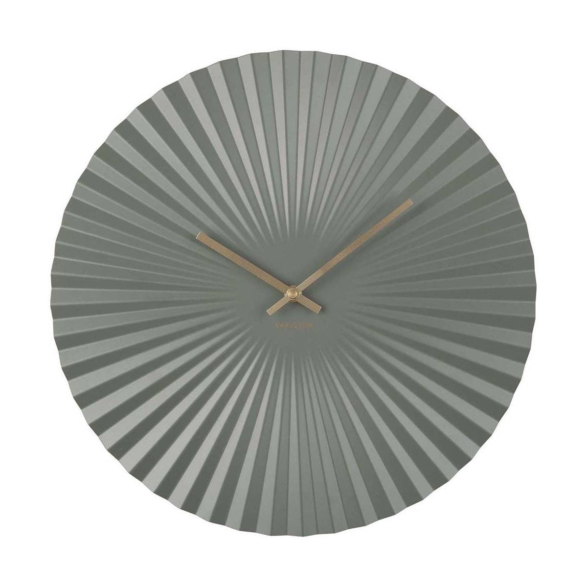Karlsson - Horloge en métal Sensu XL Vert - Image 1