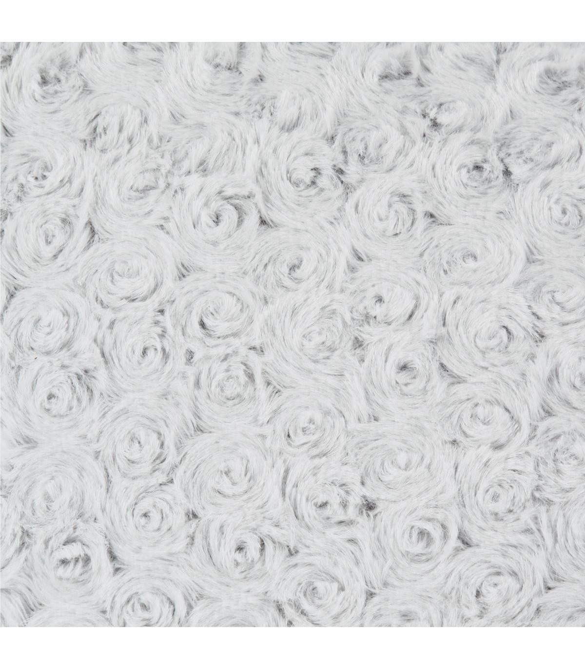 Coussin déhoussable en Fourrure Bouclée Gris clair  45 x 45 cm - Image 3