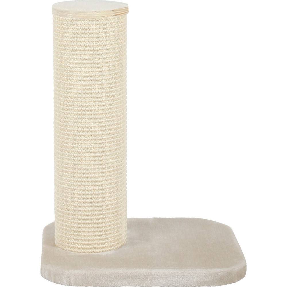 animallparadise - arbre à chat CITY CAT n°1, taille hauteur 62 cm, poteau ø 17 cm, couleur beige. - Image 1