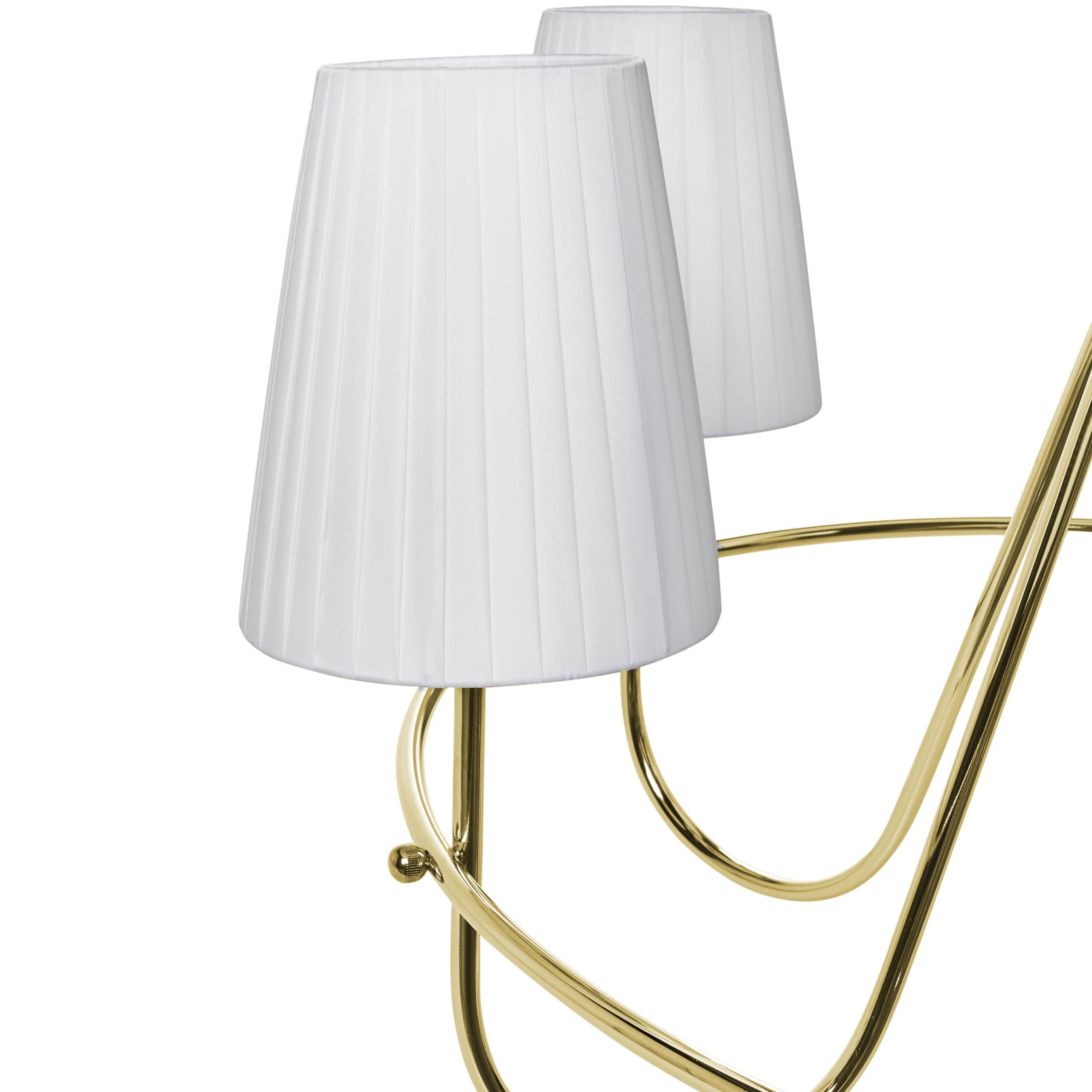 Beliani - Lampe suspension Métal Doré YAMETHIN - Beliani - Image 7