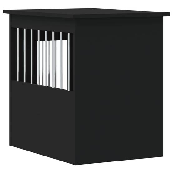 Niche plastique bois et acier noir 45 x 62 x 59 cm - Prolenta premium p351.1 - Image 9